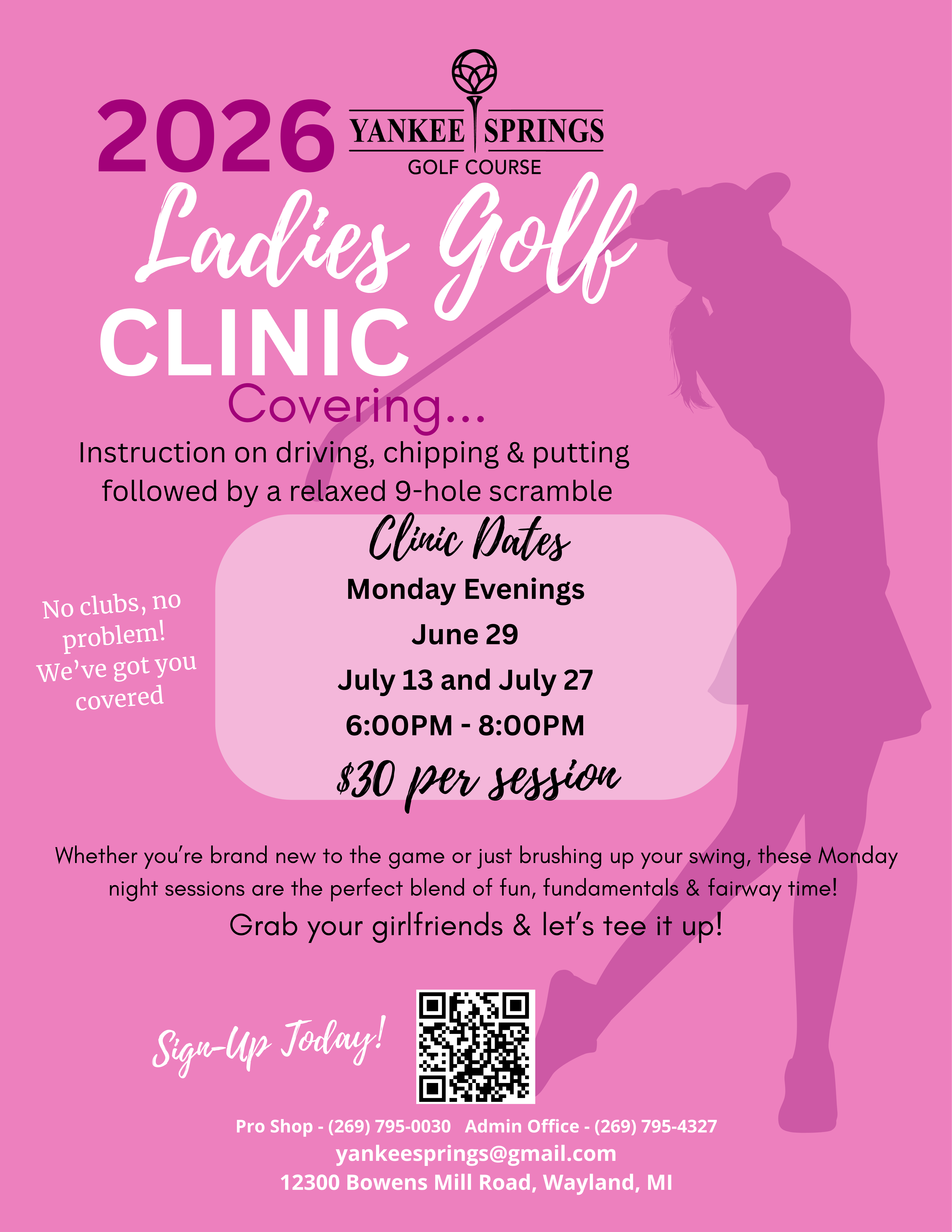 2026 Ladies Clinic 
