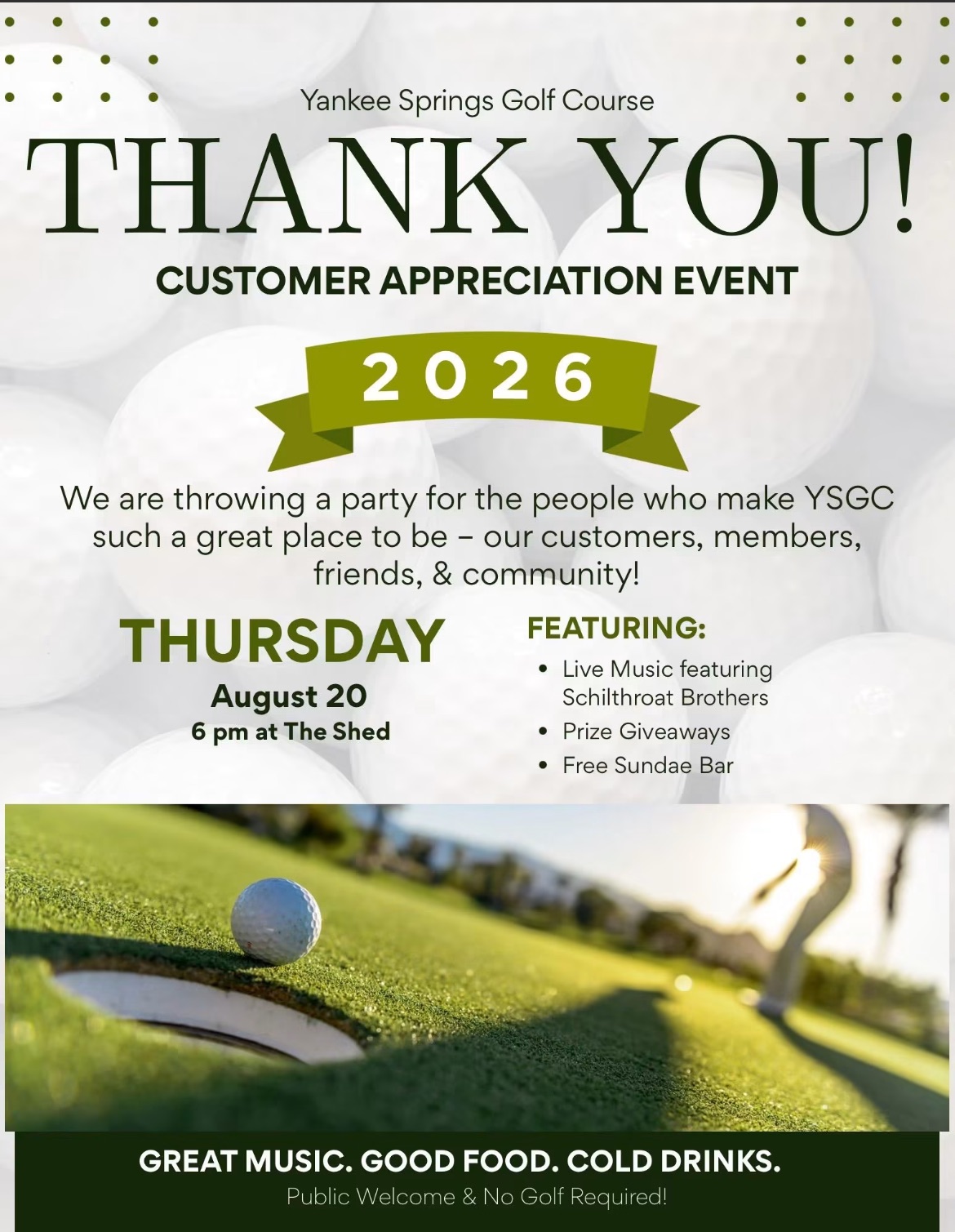 Customer Appreciation Event
